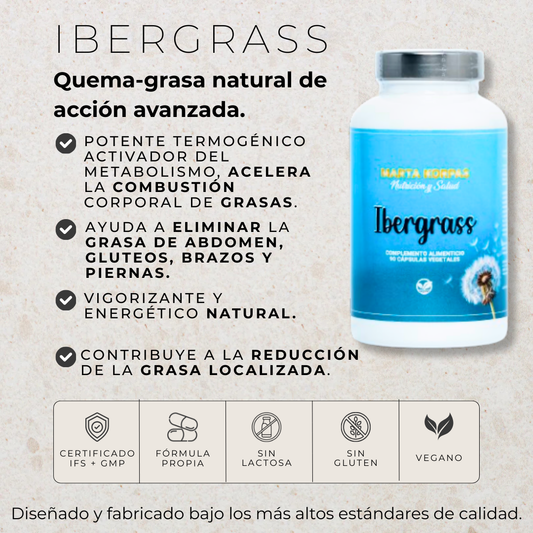 IBERGRASS - Tu Acelerador Natural De Quema Grasa.